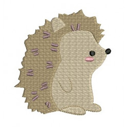 Stickdatei - Igelchen Vollstick inkl. Puschendatei